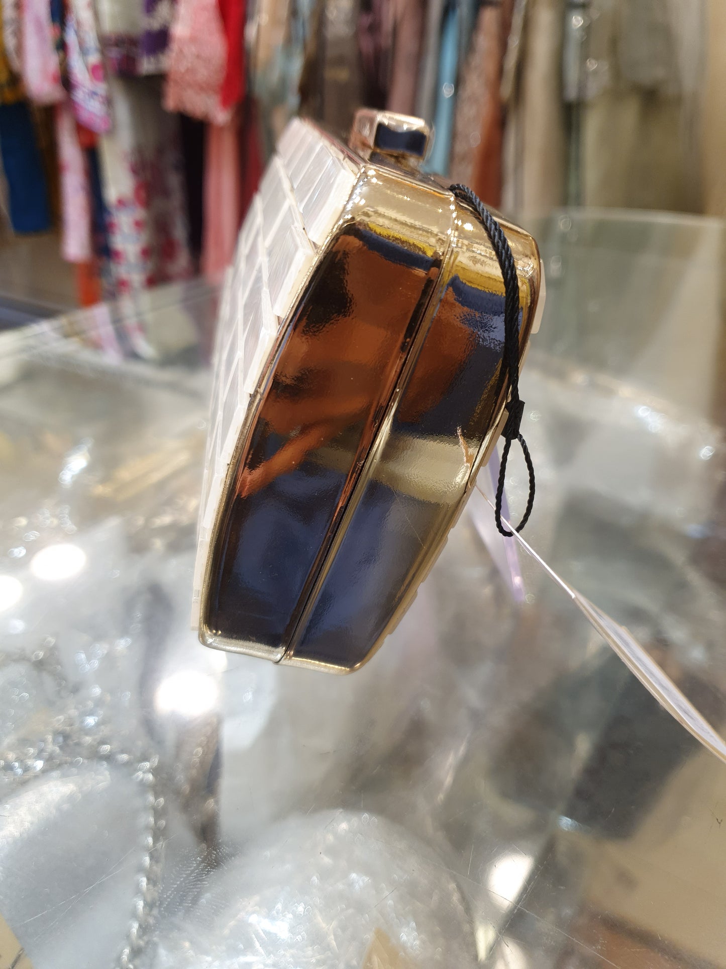 MINI FANCY MARBEL CLUTCH