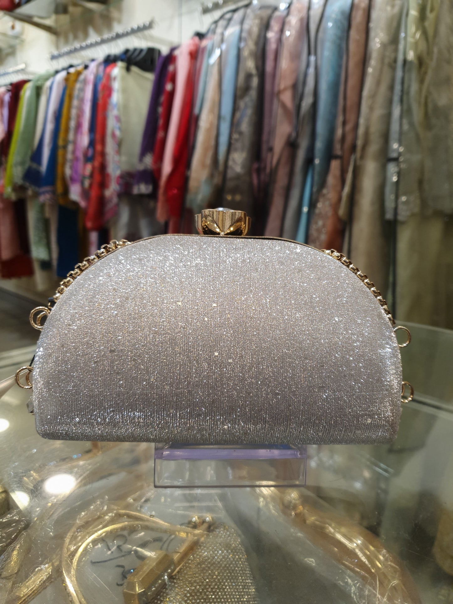MINI FANCY BRIDAL CLUTCH