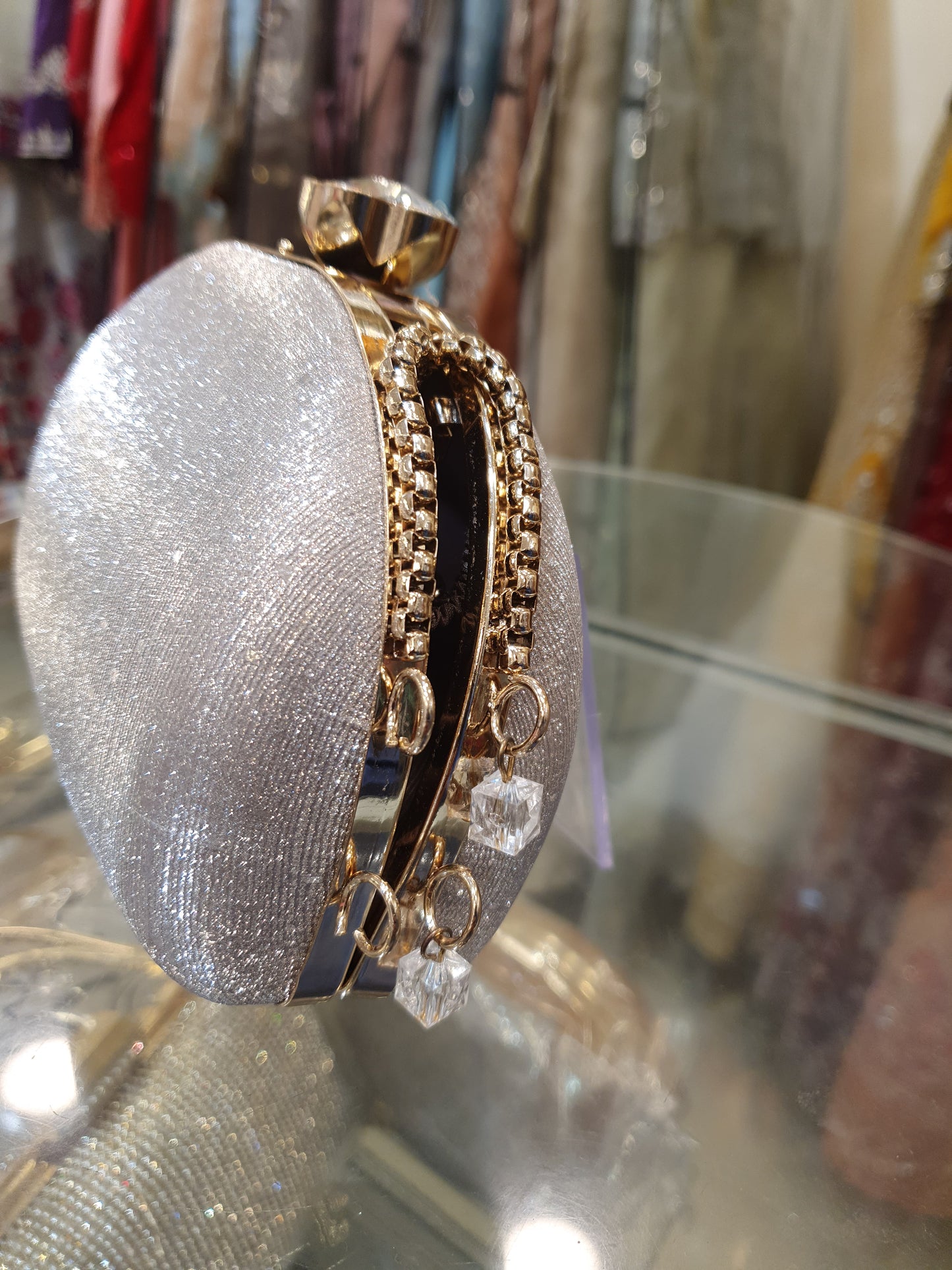 MINI FANCY BRIDAL CLUTCH