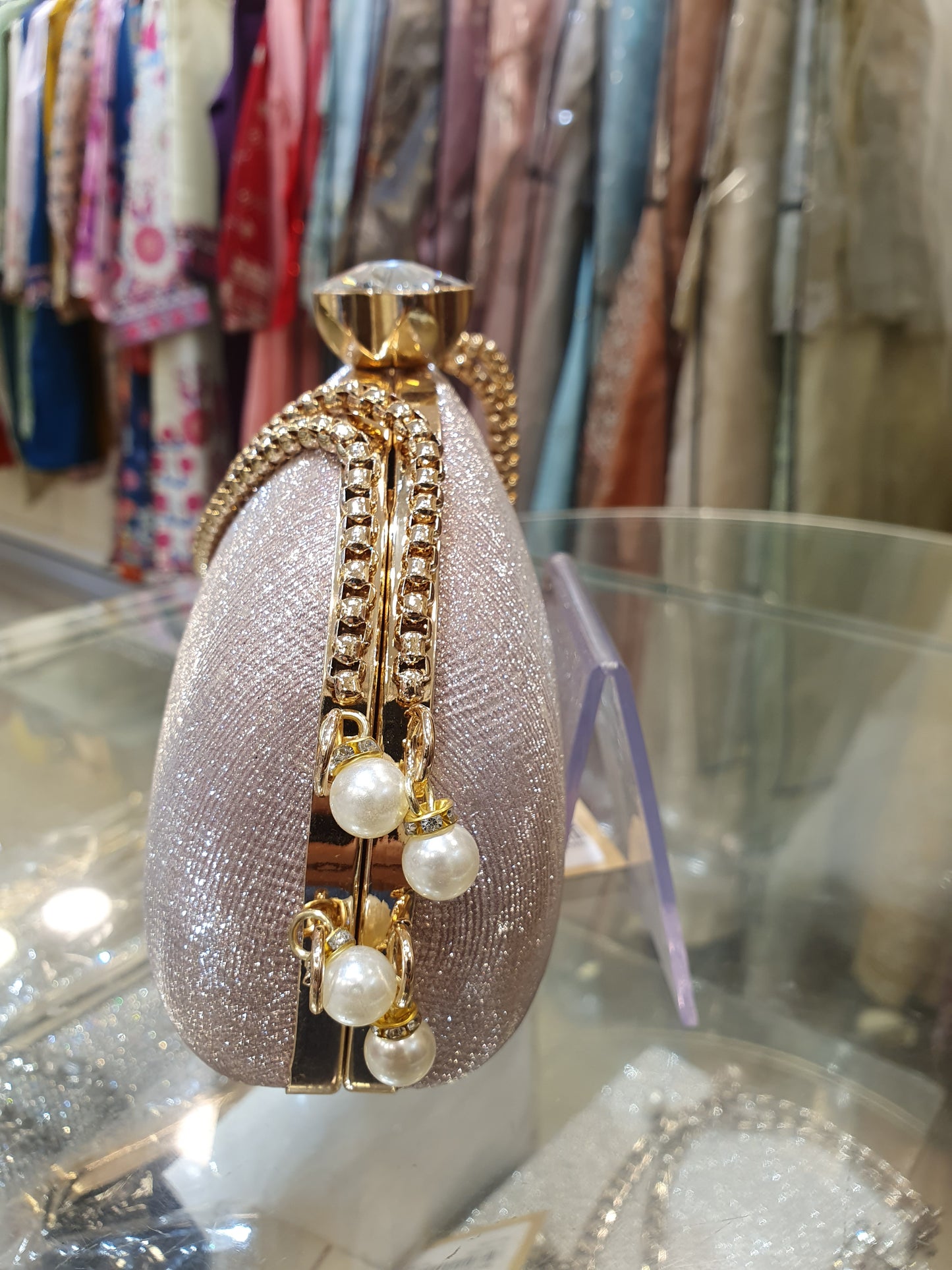 MINI FANCY BRIDAL CLUTCH