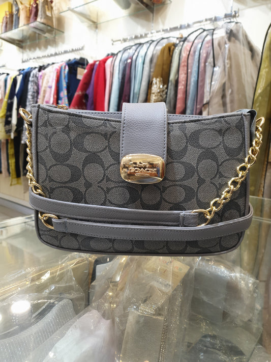 STYLISH GREY SHOULDER BAG